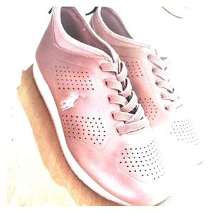 Puma rose gold sneakers